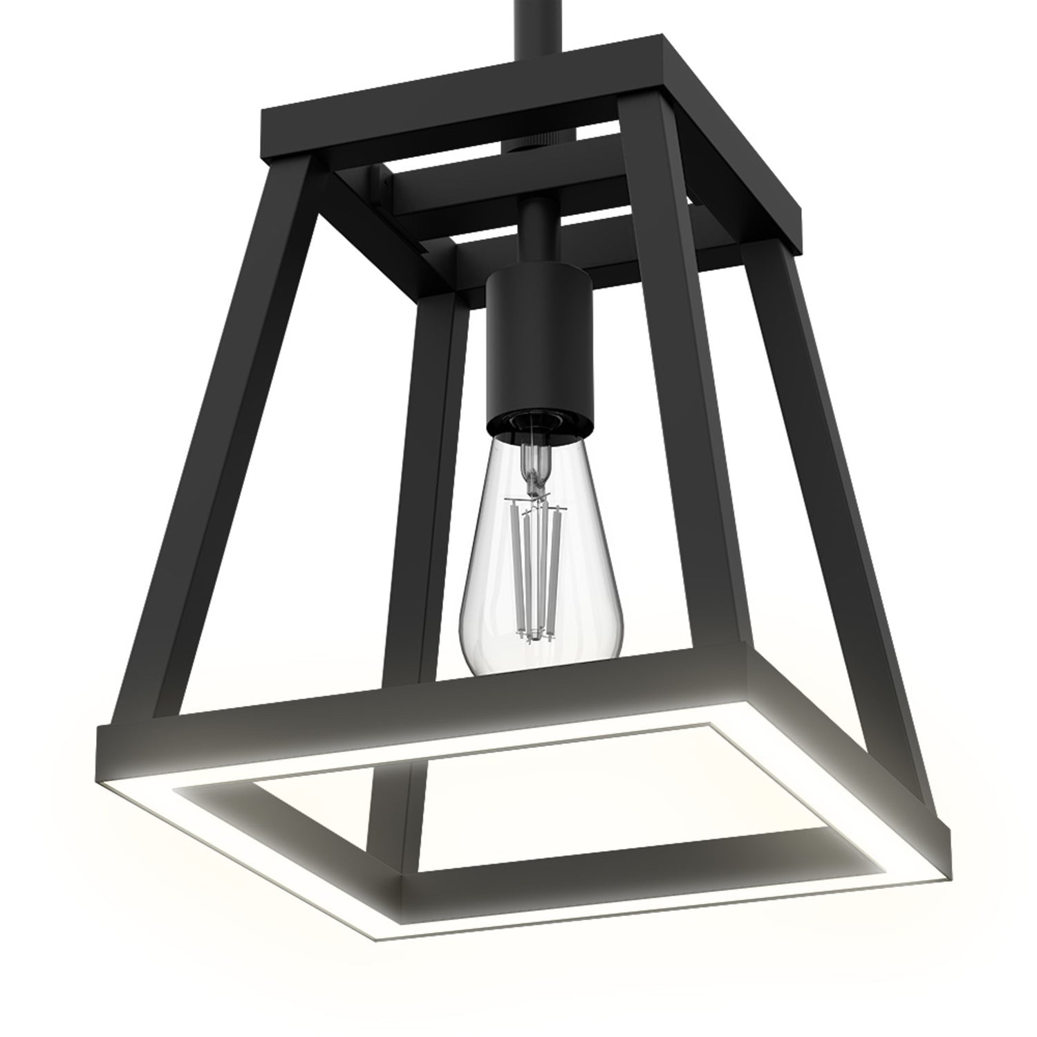 Katalyst Collection LED Decorative Single Light Pendant Matte Black