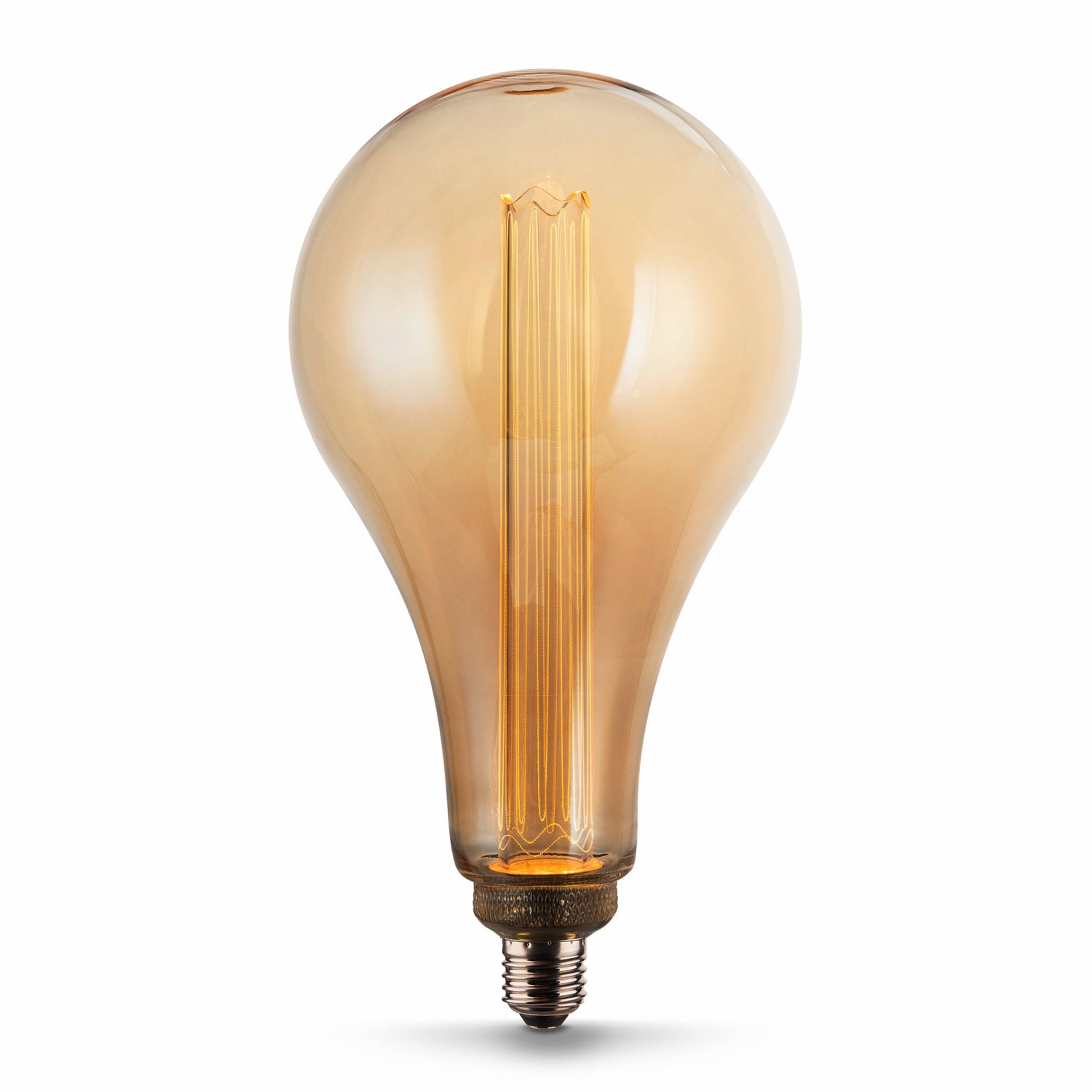 3.5W (60W Replacement) Warm Light (2100K) E26 Base PS50 Big Bulb Acrylic Filament LED