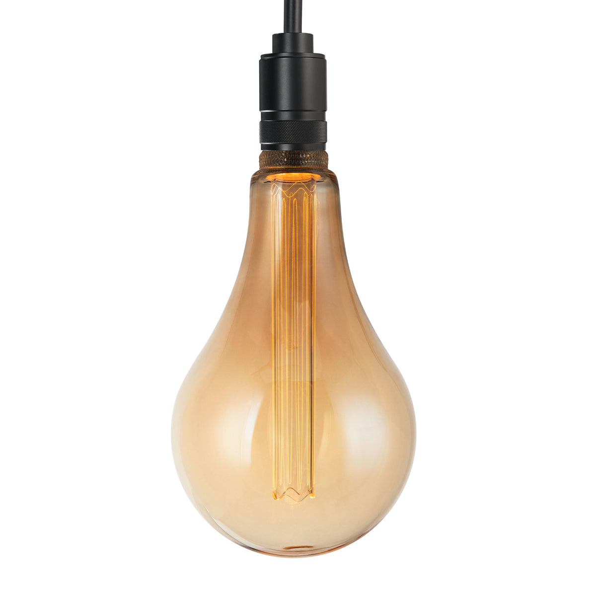 3.5W (60W Replacement) Warm Light (2100K) E26 Base PS50 Big Bulb Acrylic Filament LED