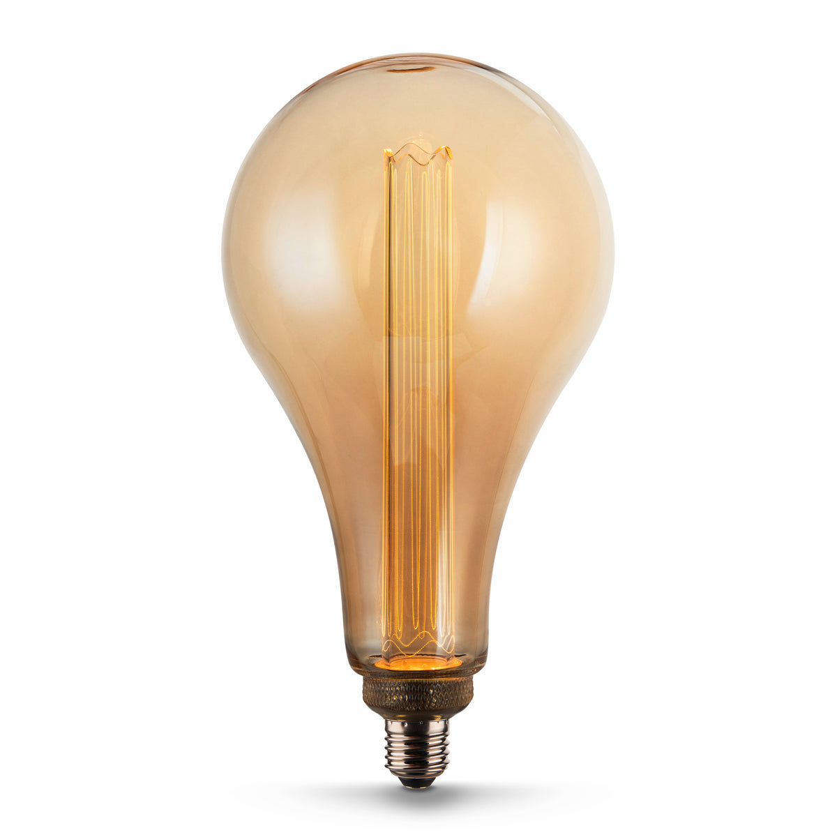 3.5W (60W Replacement) Warm Light (2100K) E26 Base PS50 Big Bulb Acrylic Filament LED