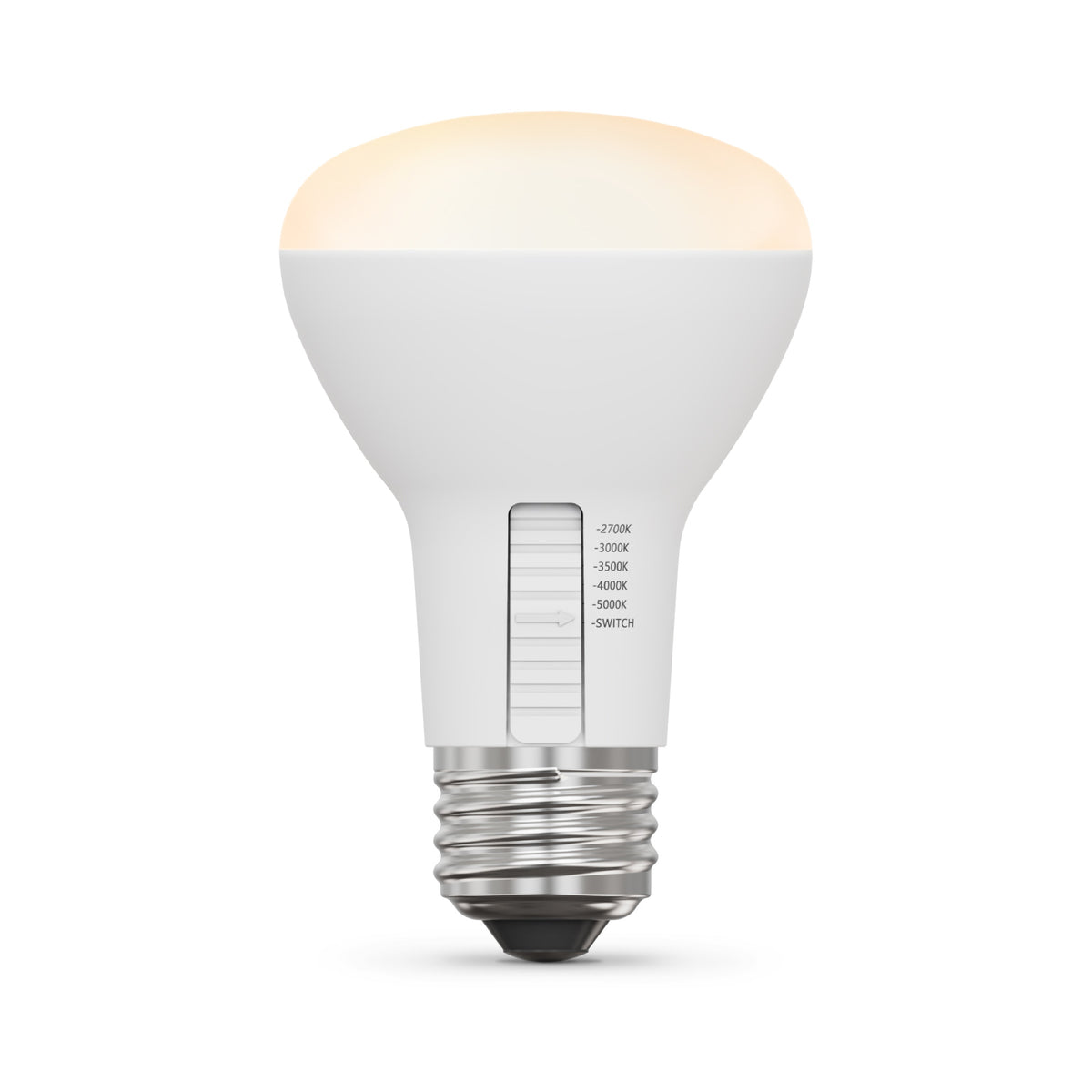 5W (45W Replacement) Adjustable White Dimmable R20 LED Bulb with Switch Mode (2-Pack)