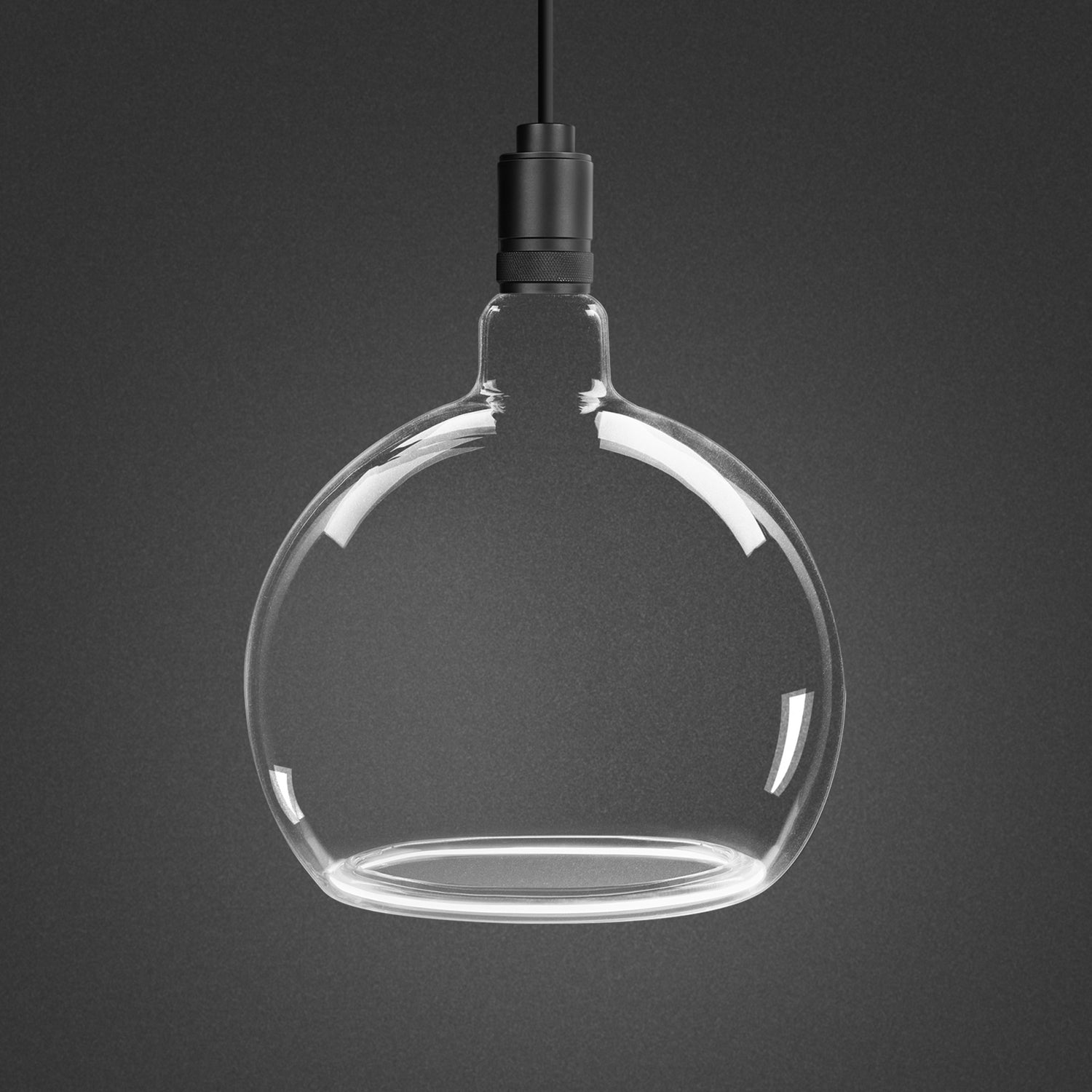 5.5W Soft White (2700K) Clear Globe White Filament LED Bulb
