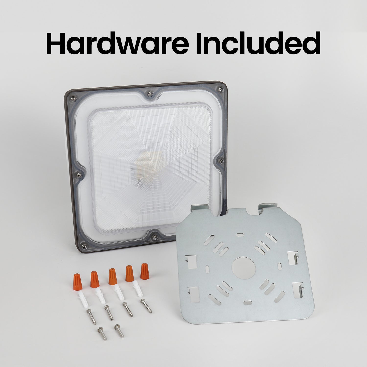 4000 Lumens Adjustable White LED Outdoor Canopy Light