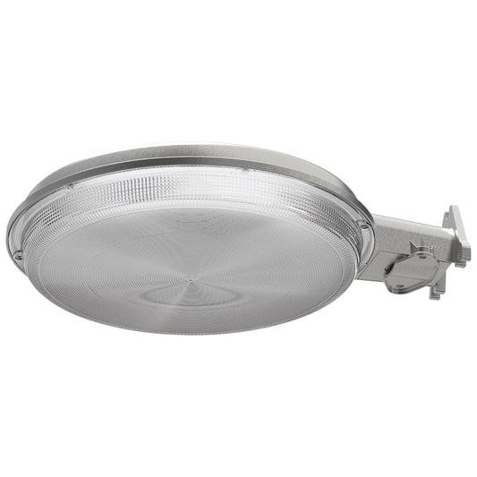 9000 Lumen Adjustable White Dusk to Dawn Silver Area Light