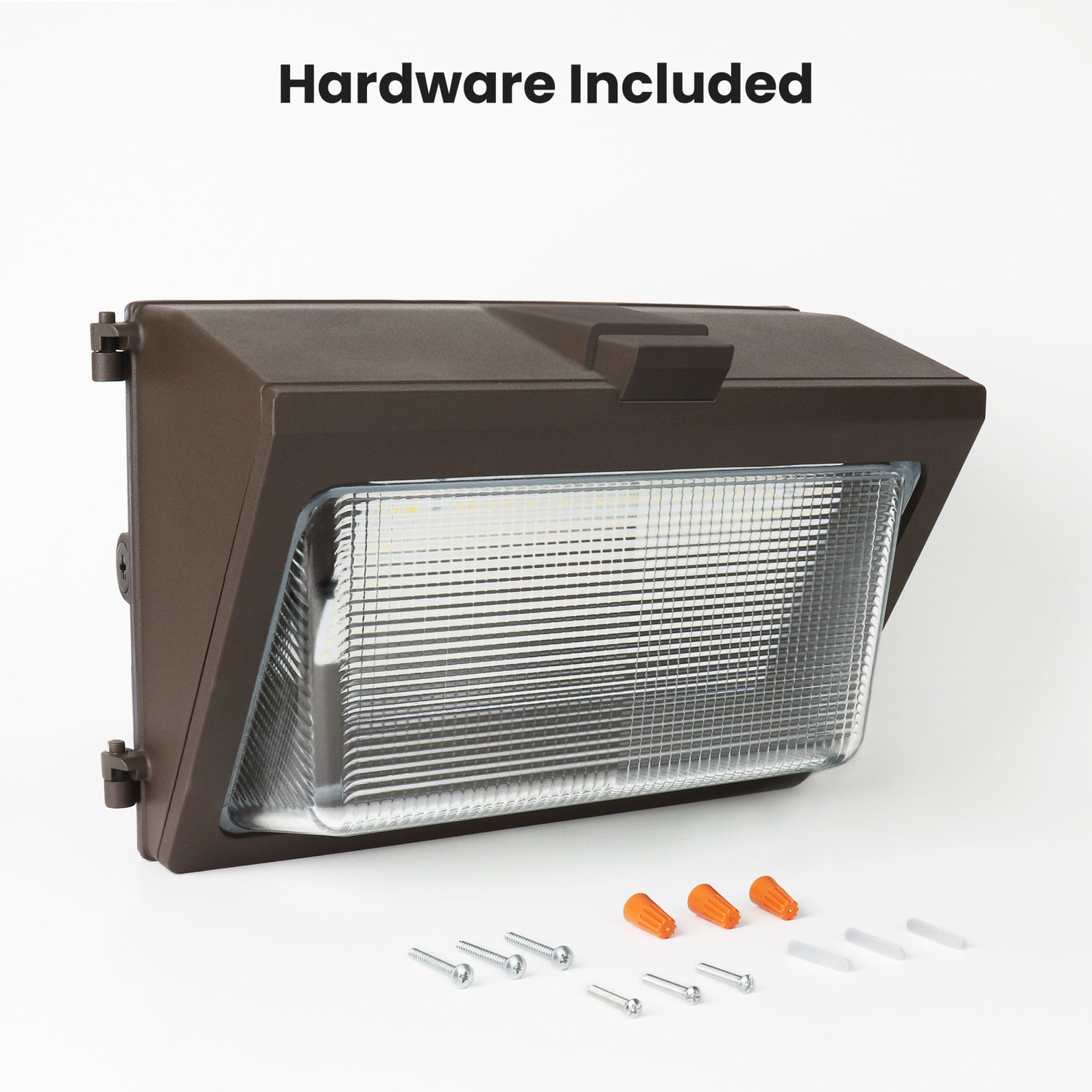 12000/8000/4000 Lumen Adjustable White Commercial Motion Wall Pack Light