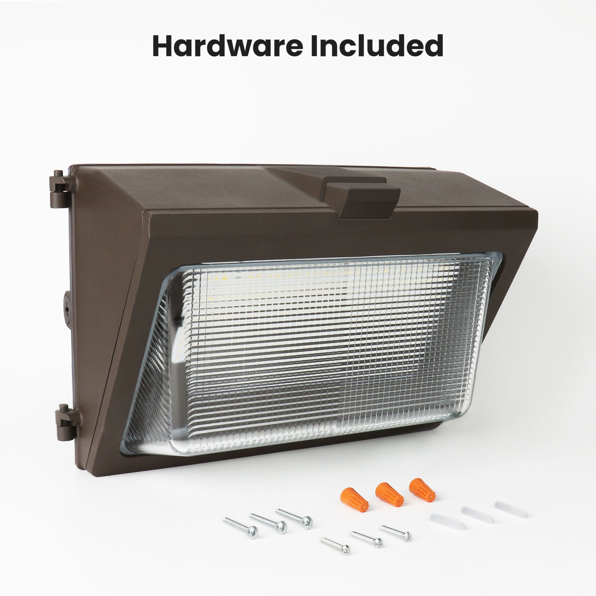 12000/8000/4000 Lumen Adjustable White Commercial Motion Wall Pack
