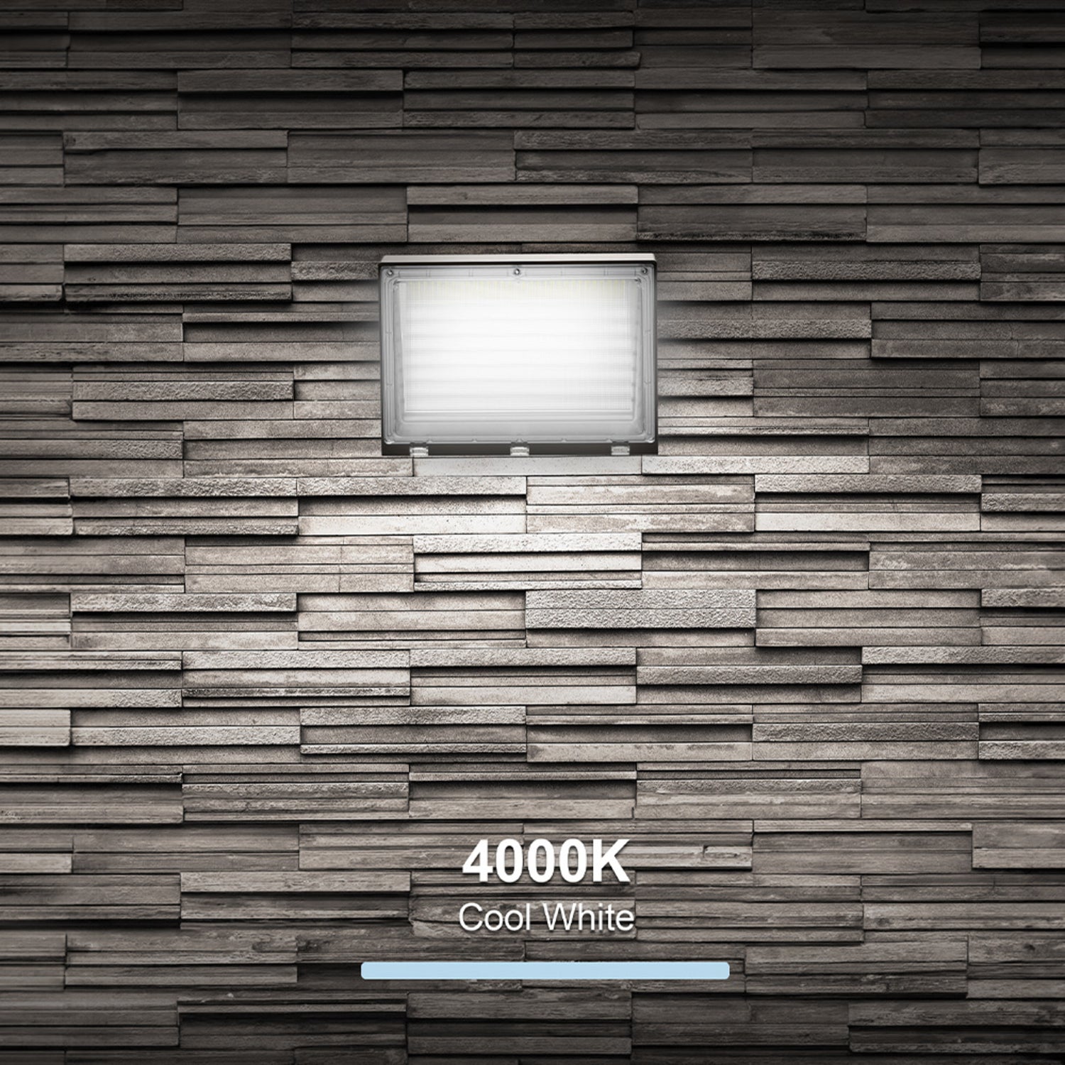 7000 Lumen 4000K Dusk to Dawn LED Wall Pack Light (2-Pack)