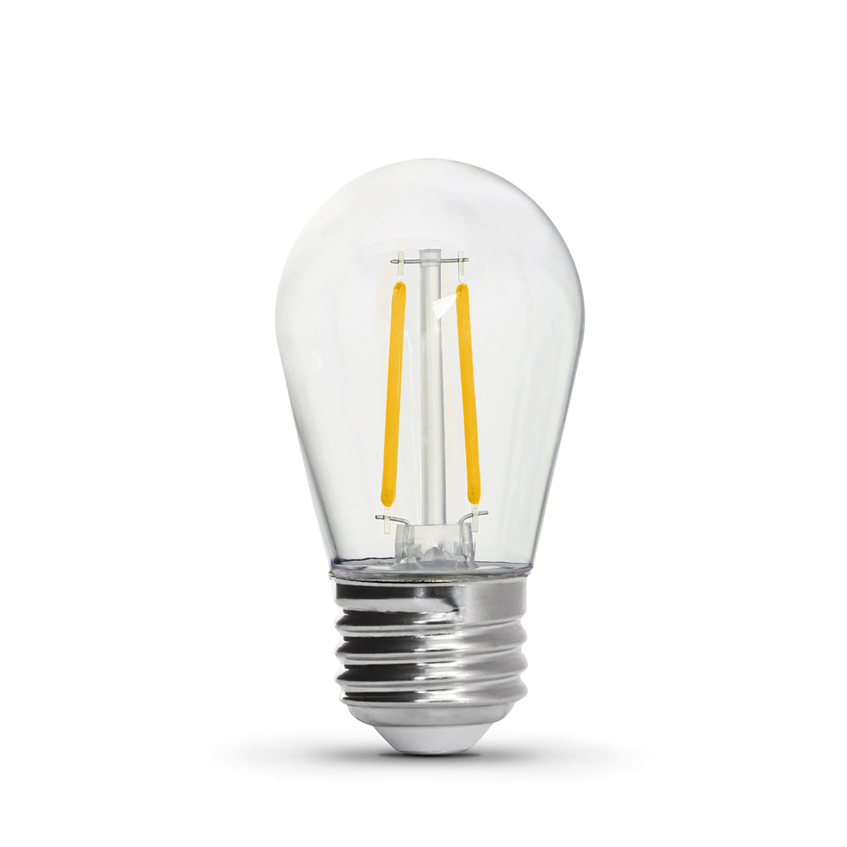 2W (22W Replacement) Warm White (2200K) S14 Base (E26 Replacement) LED High Output String Light Bulb Replacement (12-Pack)