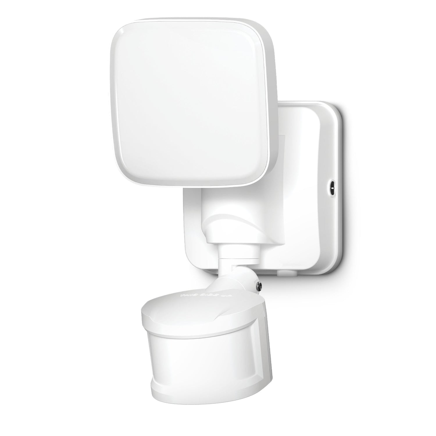 6 in. Daylight (5000K) White Solar Single Head Motion Security Floodlight