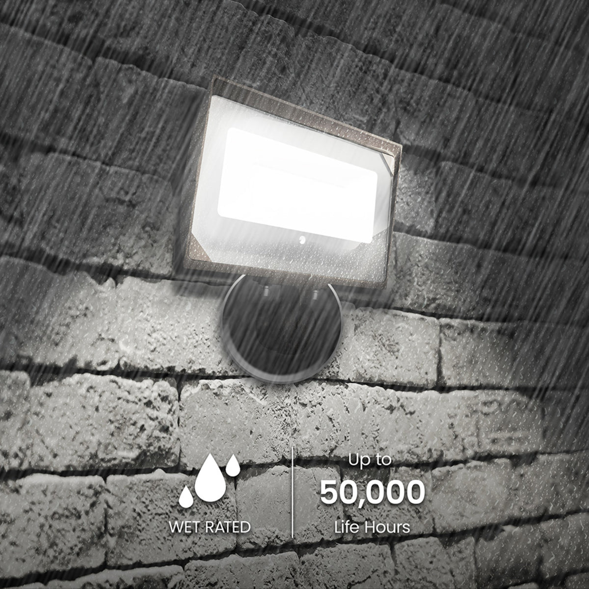 9400 Lumen 4000K Dusk to Dawn LED Flood Light (2-Pack)