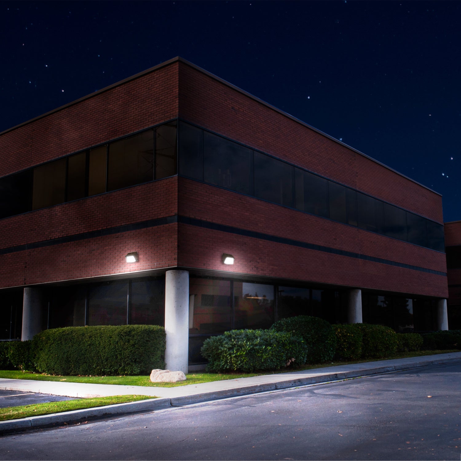 4000 Lumens Bright White (4000K) Commercial Wall Pack Light