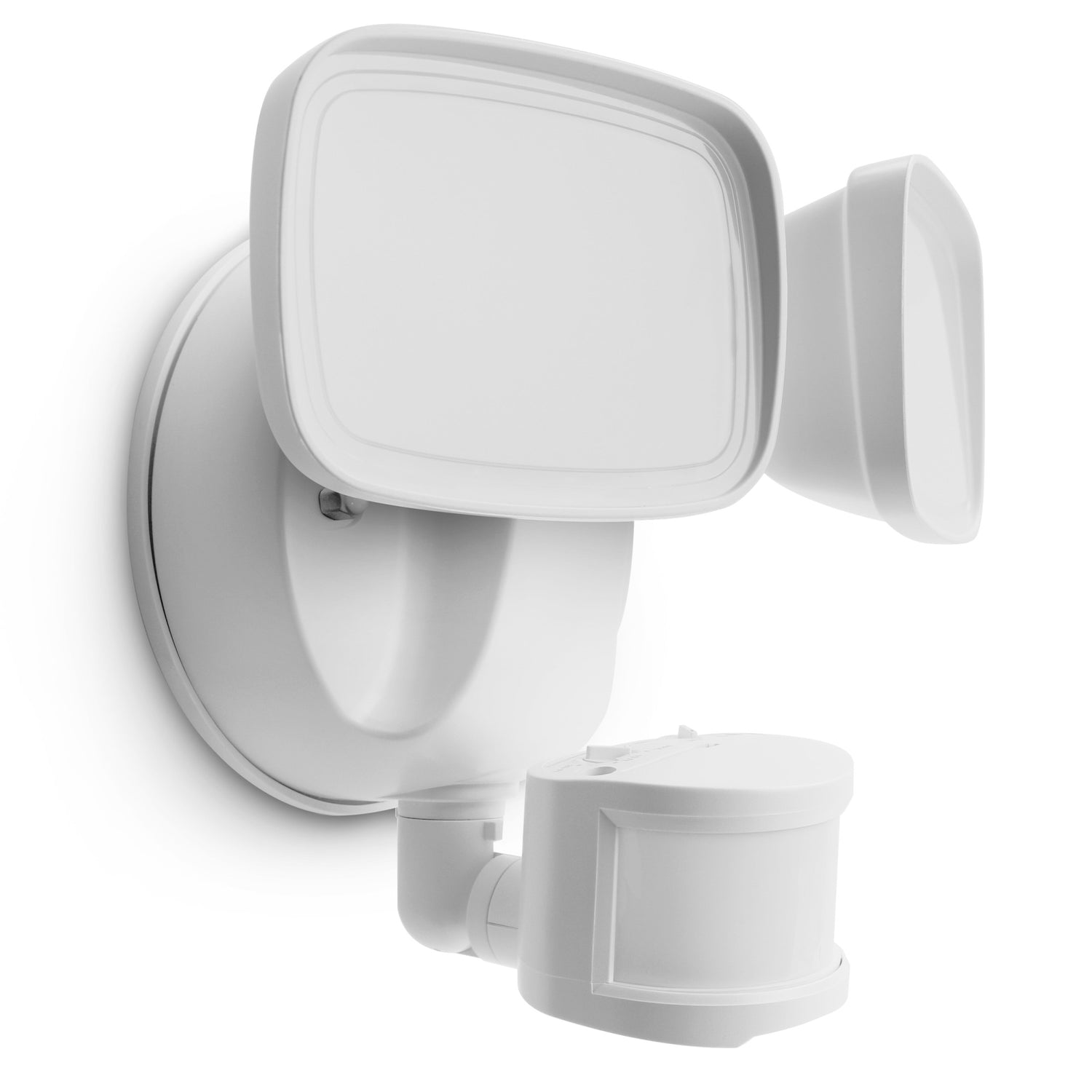 28W White Outdoor Motion Sensor LED Flood Light