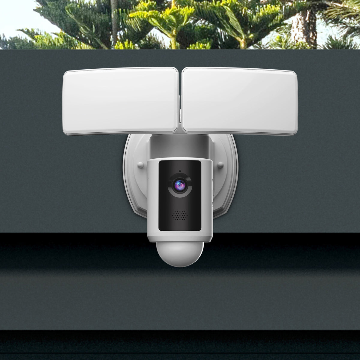 LED Smart Security Flood Lights With Camera