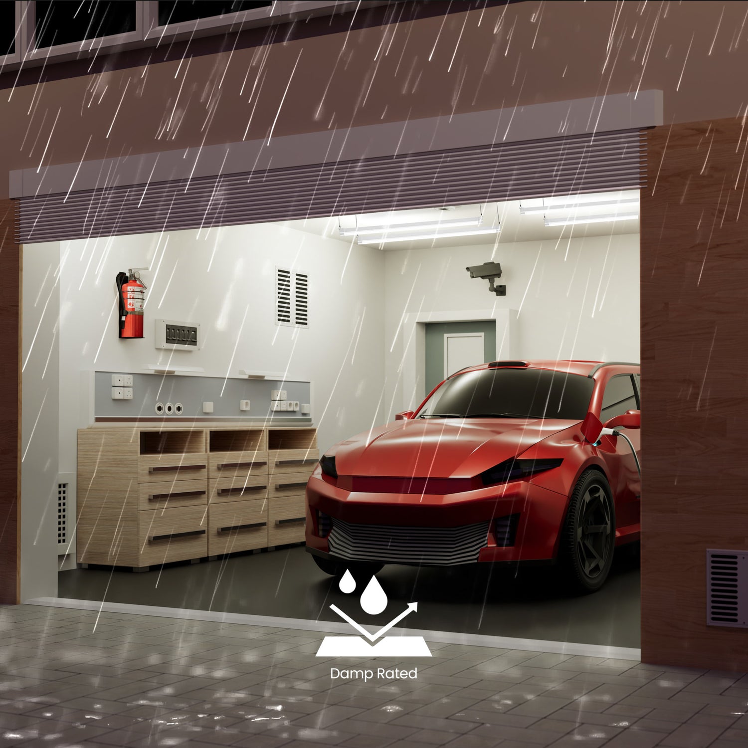 3 ft. Cool White 4000K LED Shop Light