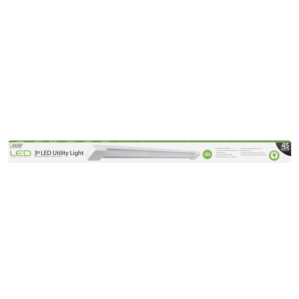 3 ft. 4000K LED Shop Light