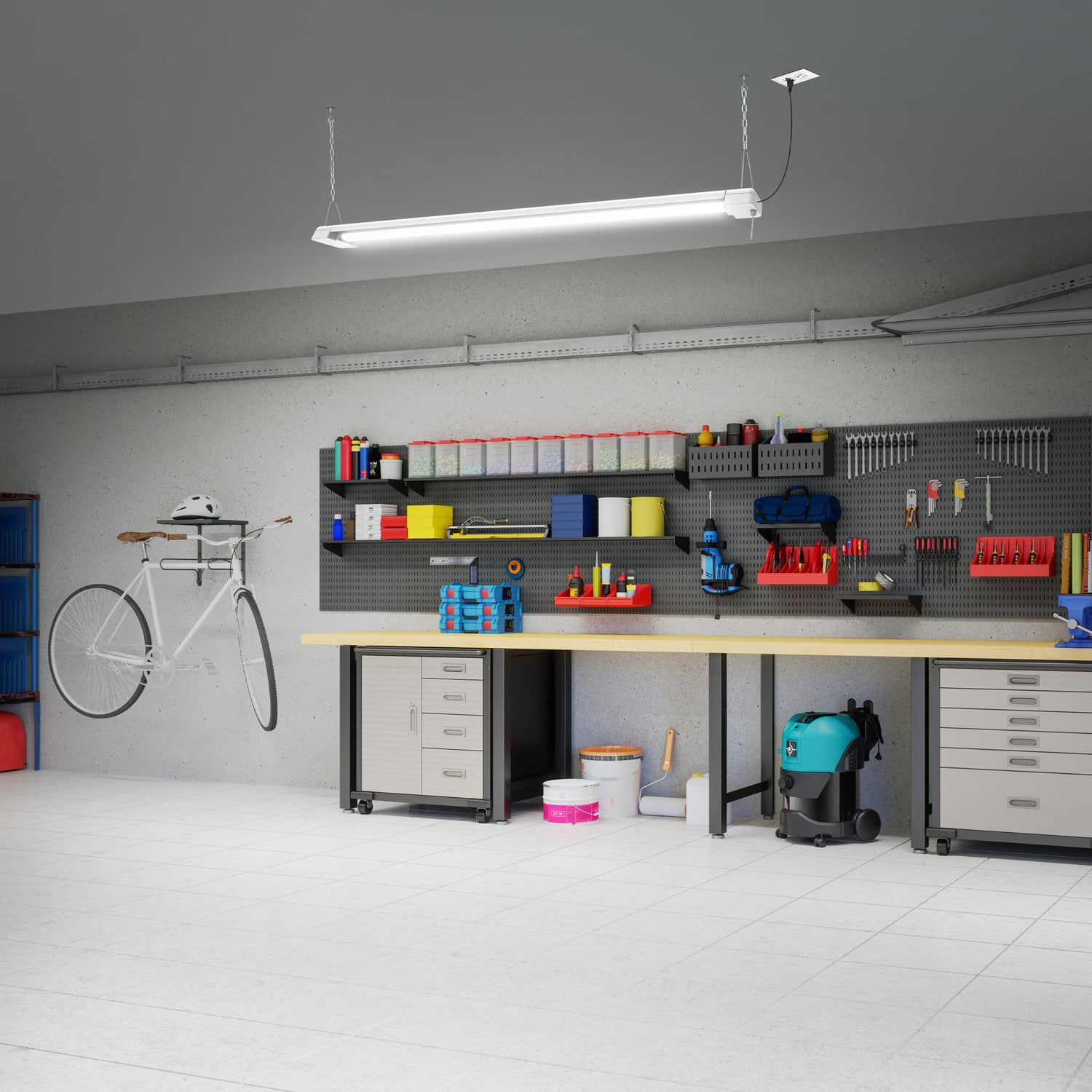 3 ft. 4000K LED Shop Light