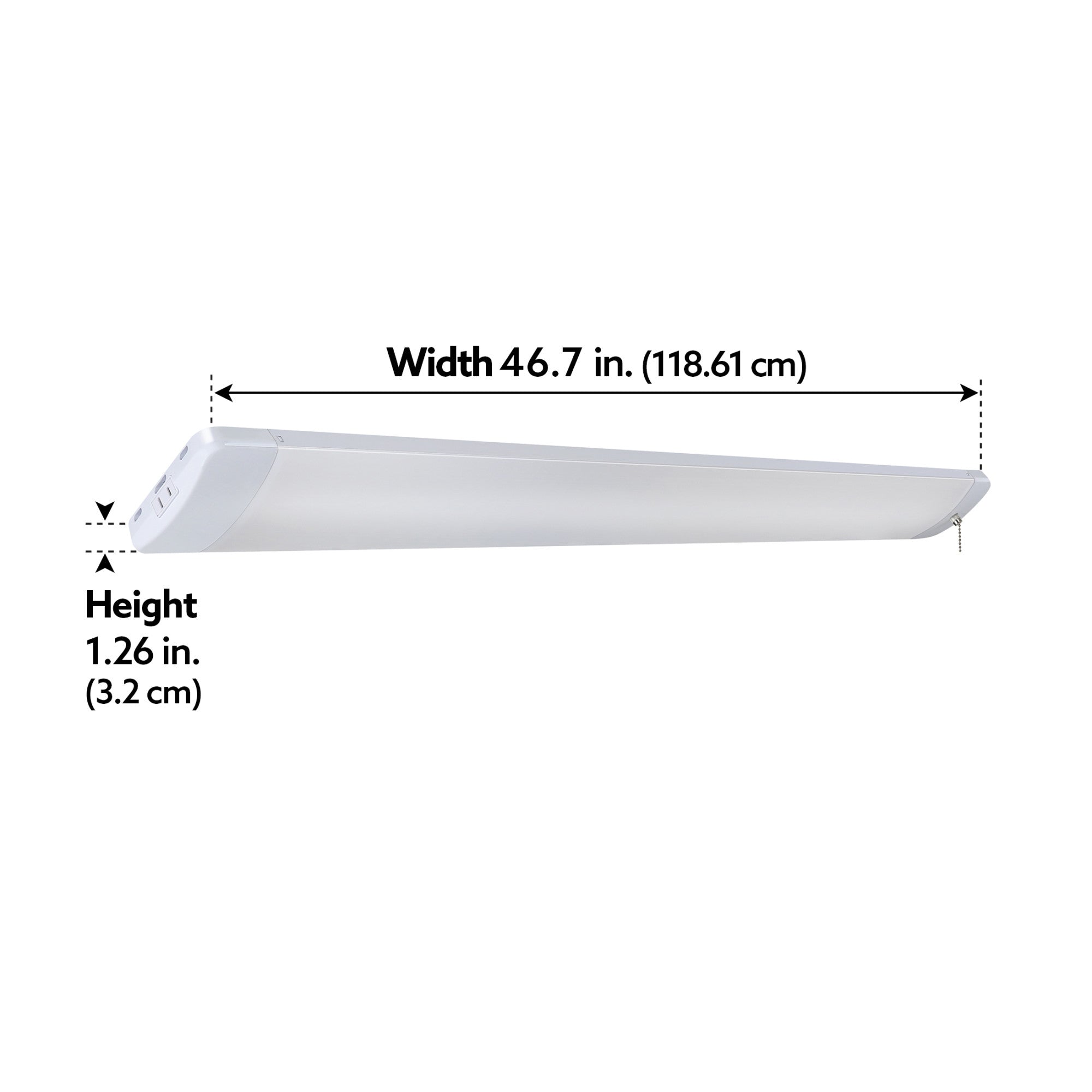 FEIT ELECTRIC LED ショップライト 4000lm 4000k 4 ft. Cool White (4000K) LED Shop Light (2-Pack)