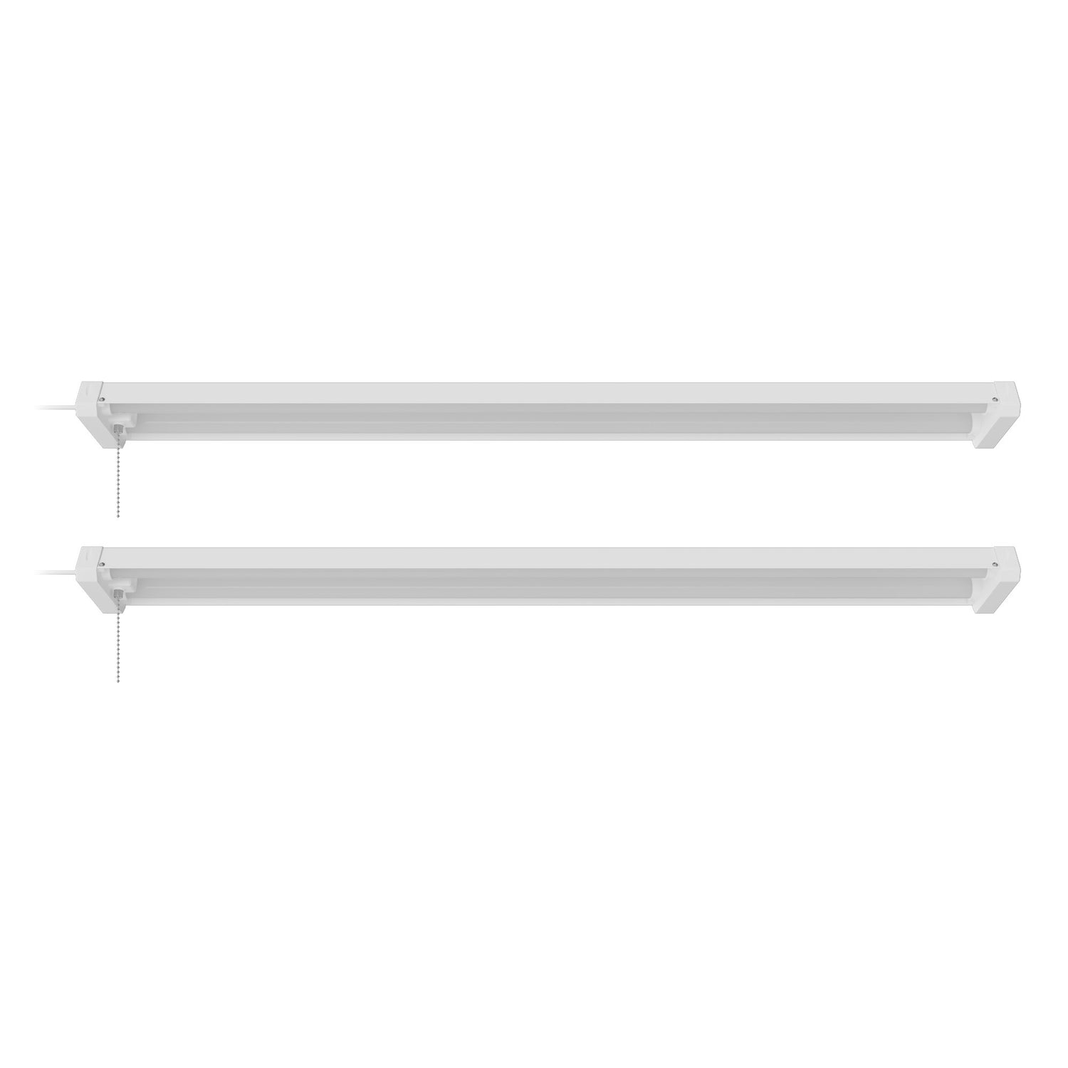 5,000 Lumen Cool White LED Shop Light with Motion Detection (2-Pack)