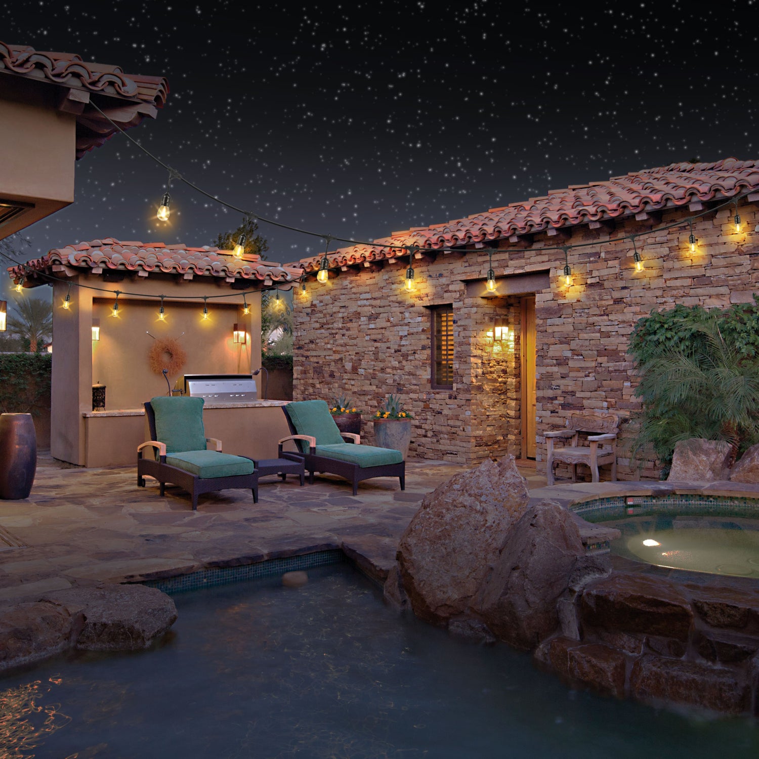 20 ft. Incandescent String Light Set