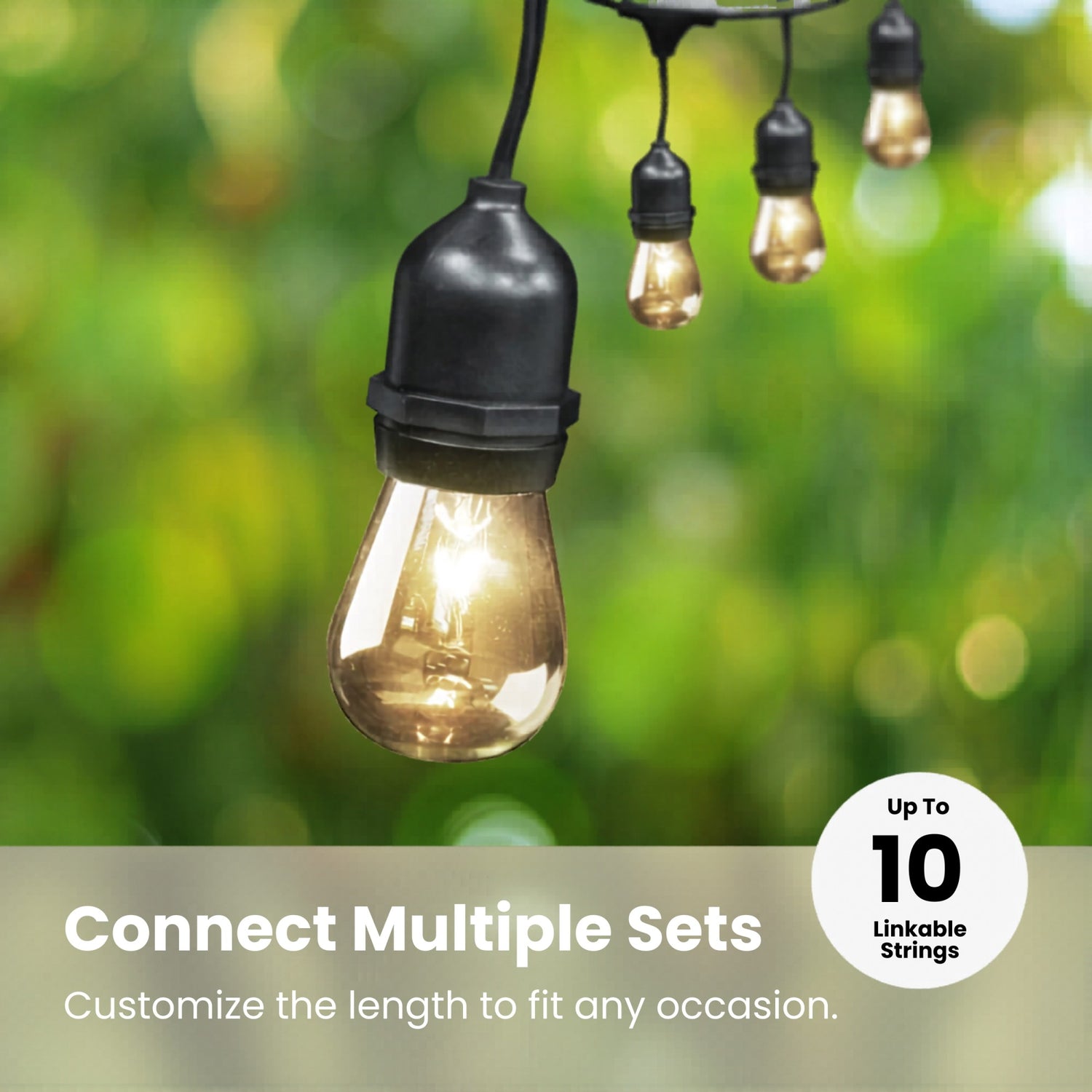 20 ft. Incandescent String Light Set