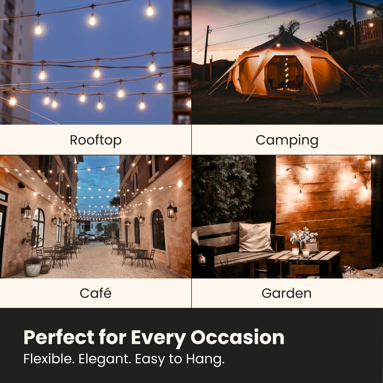 20 ft. Incandescent String Light Set