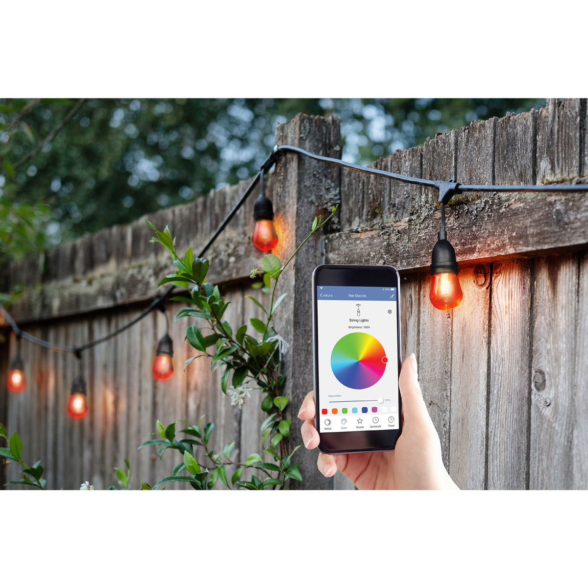 Modular String Led Lights 24-foot LED Smart String Light