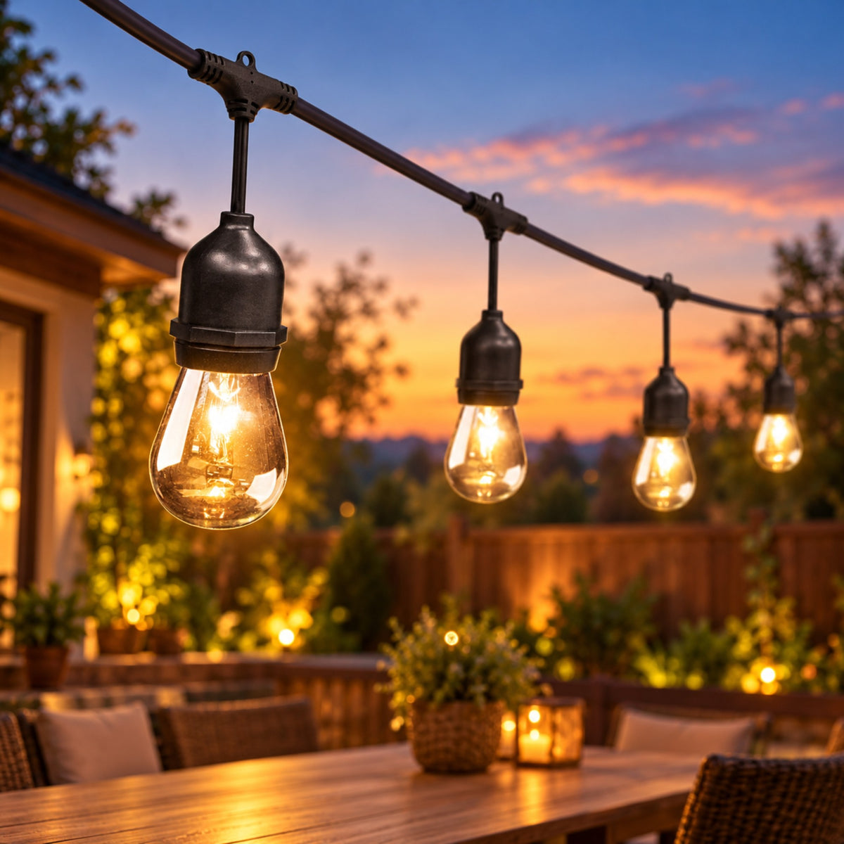 30 ft. Incandescent String Lights