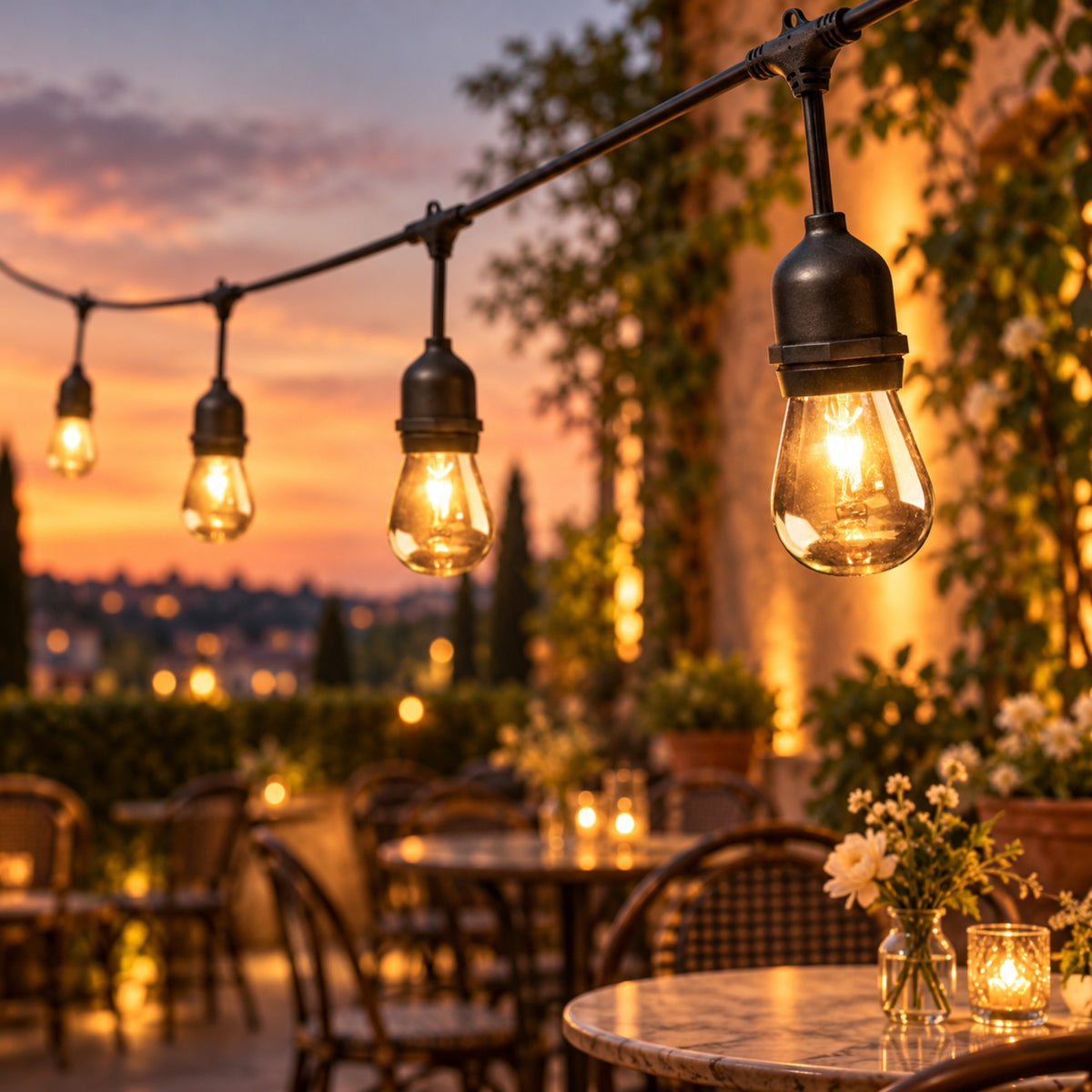 30 ft. Incandescent String Lights