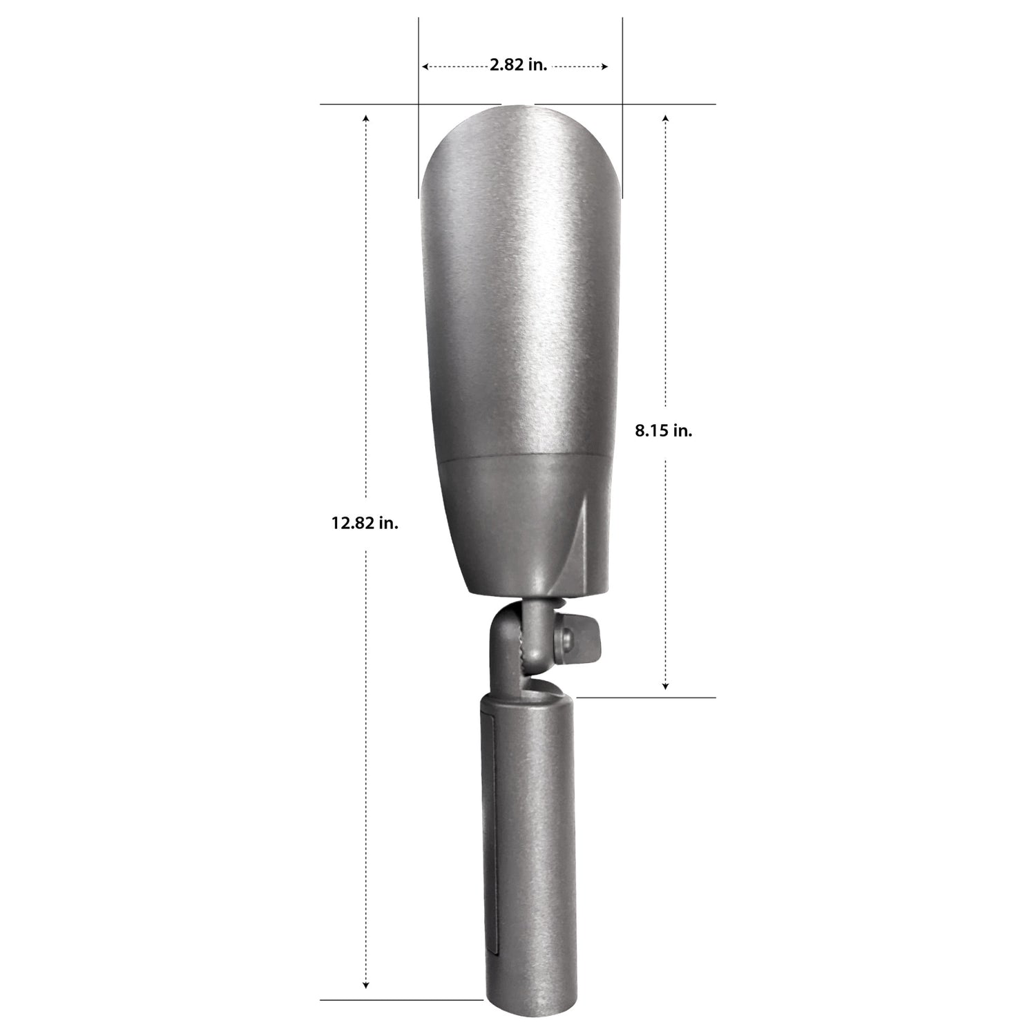 8 in. OneSync Landscape Nickel Solar Spotlight Starter Kit