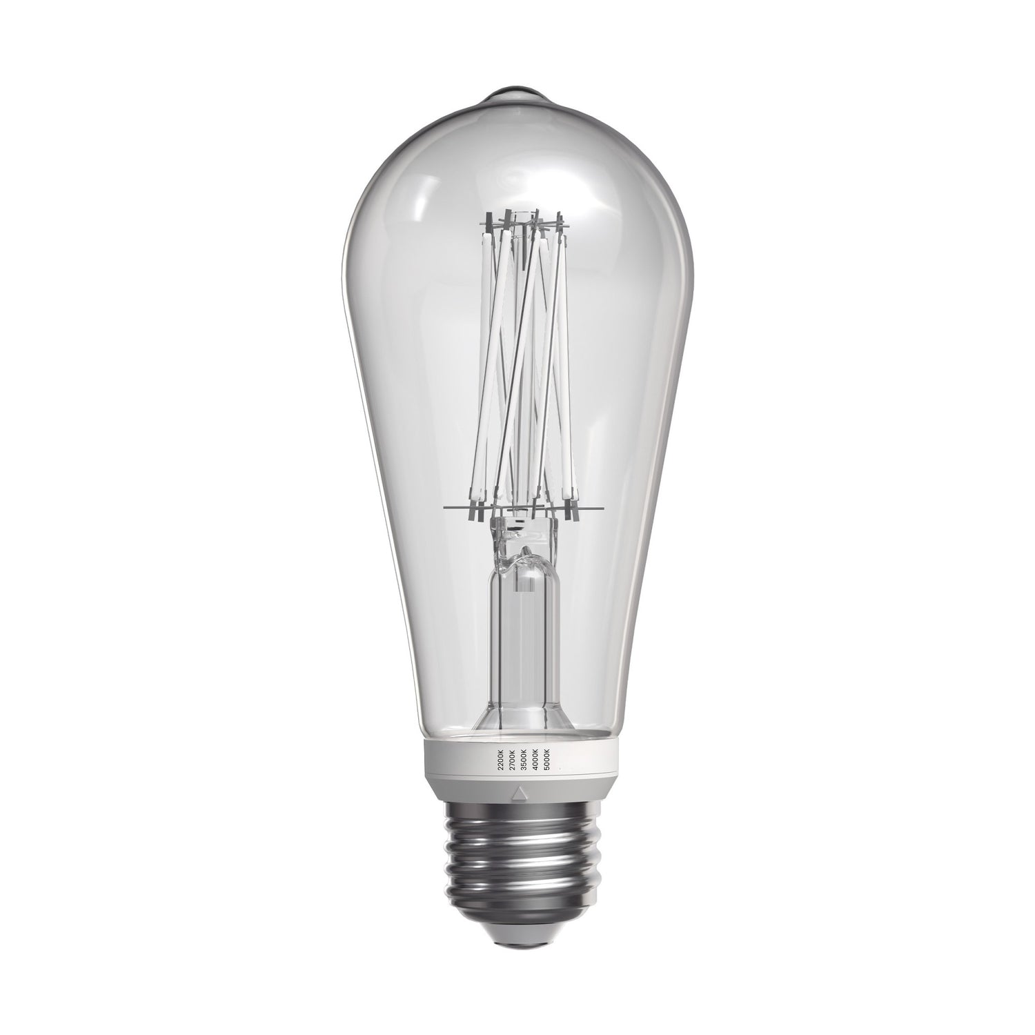 12W (100W Replacement) Twist & Select ST19 E26 Dimmable White Filament Clear Edison LED Bulb