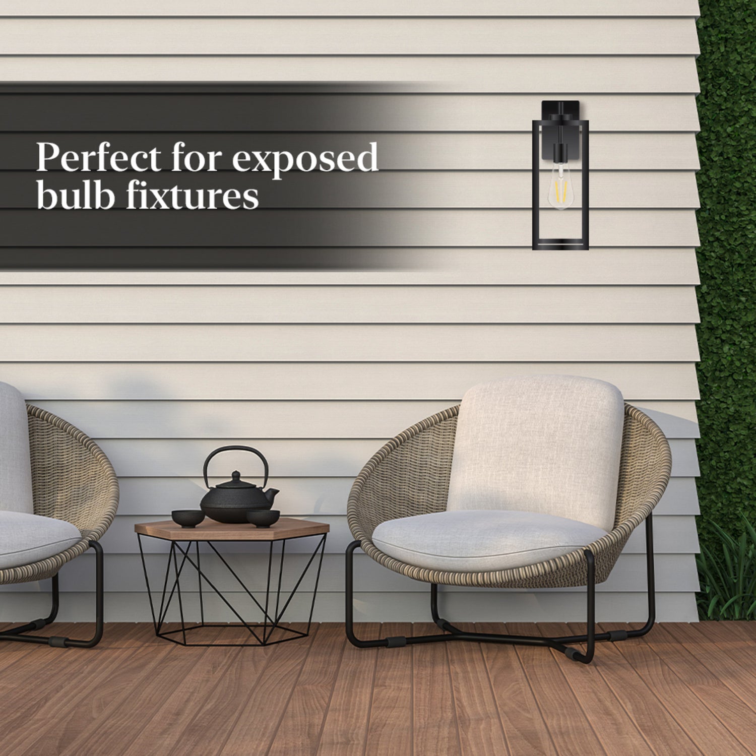 8.8W (60W Replacement) ST19 E26 Dimmable Straight Filament Clear Glass Vintage Edison Enhance LED Light Bulb, Soft White (4-Pack)