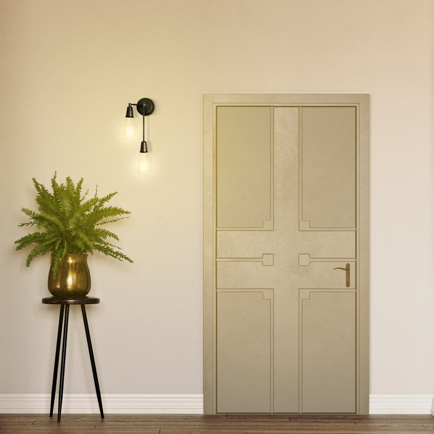 5W (60W Replacement) Amber (2100K) Vintage ST19 Smart Wi-Fi LED Light Bulb