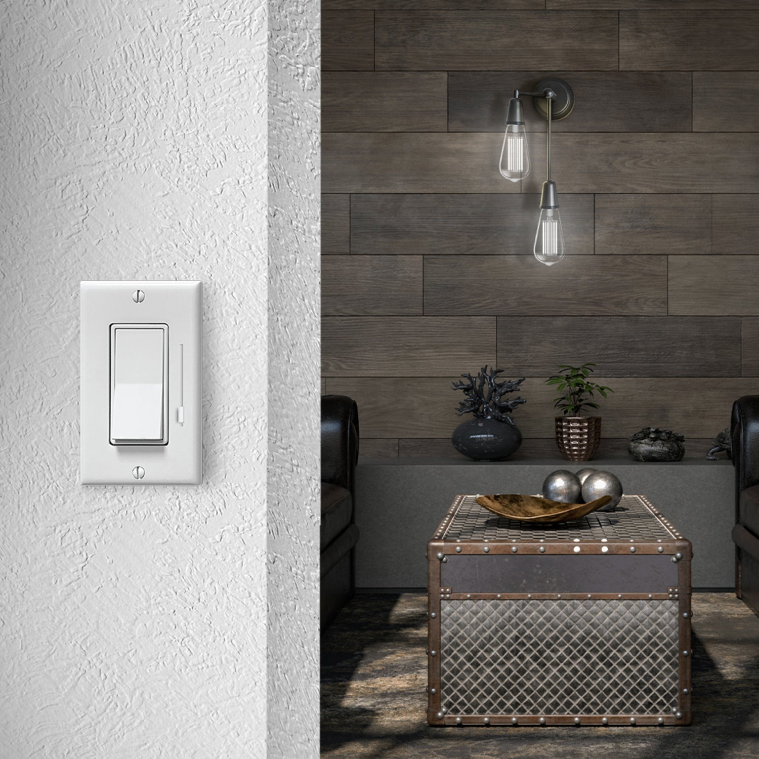 8.8W (60W Replacement) Daylight (5000K) ST19 Shape (E26 Base) LED Exposed White Filament Bulb