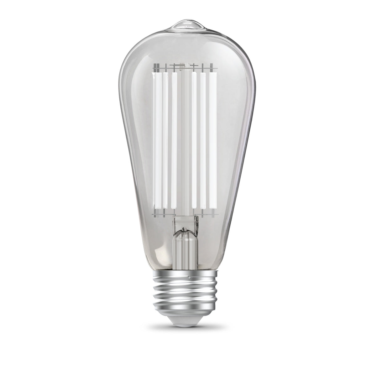 8.8W (60W Replacement) Daylight (5000K) ST19 Shape (E26 Base) LED Exposed White Filament Bulb