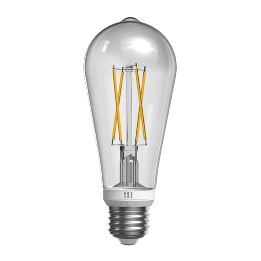 5.5W (40W Replacement) Twist & Select ST19 E26 Dimmable Edison LED Bulb (4-Pack)