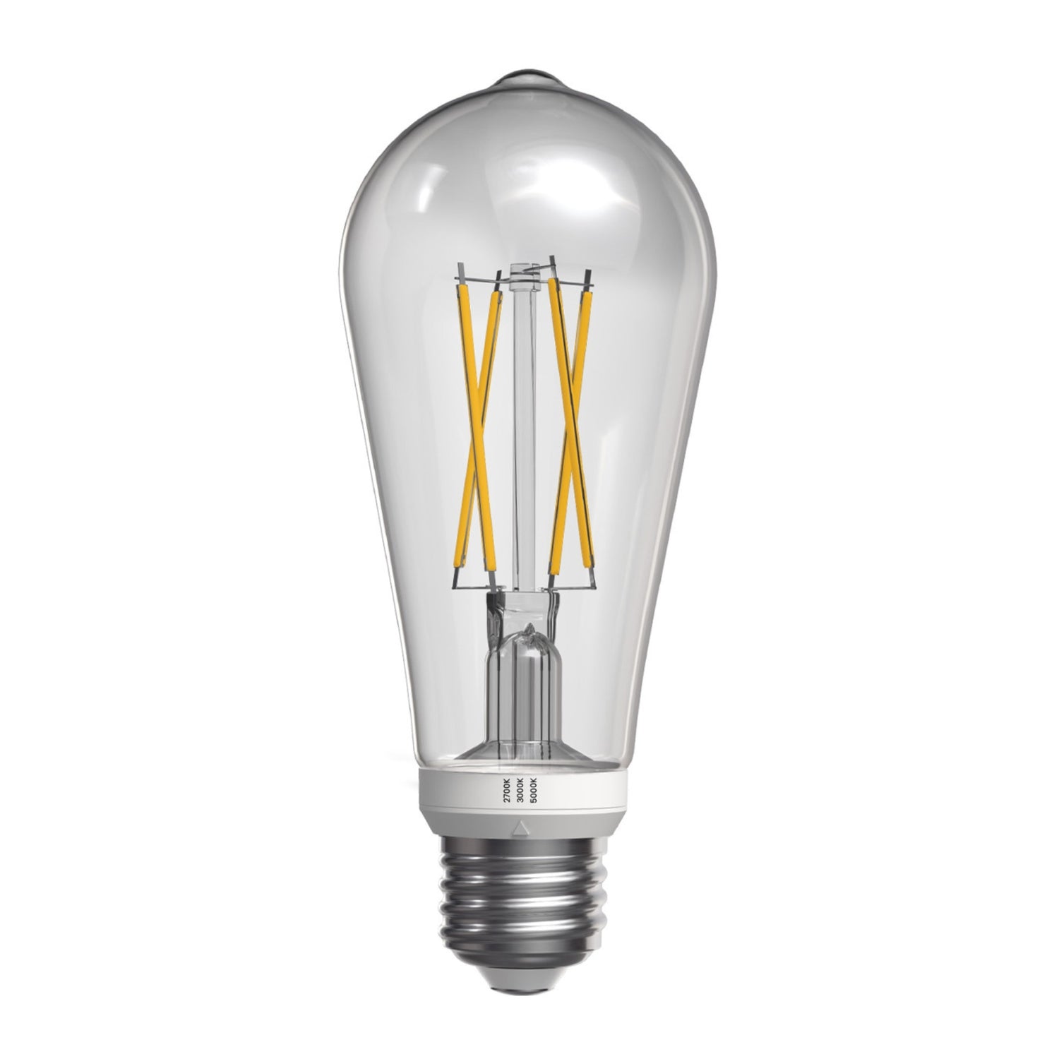 5.5W (40W Replacement) Twist & Select ST19 E26 Dimmable Edison LED Bulb (4-Pack)