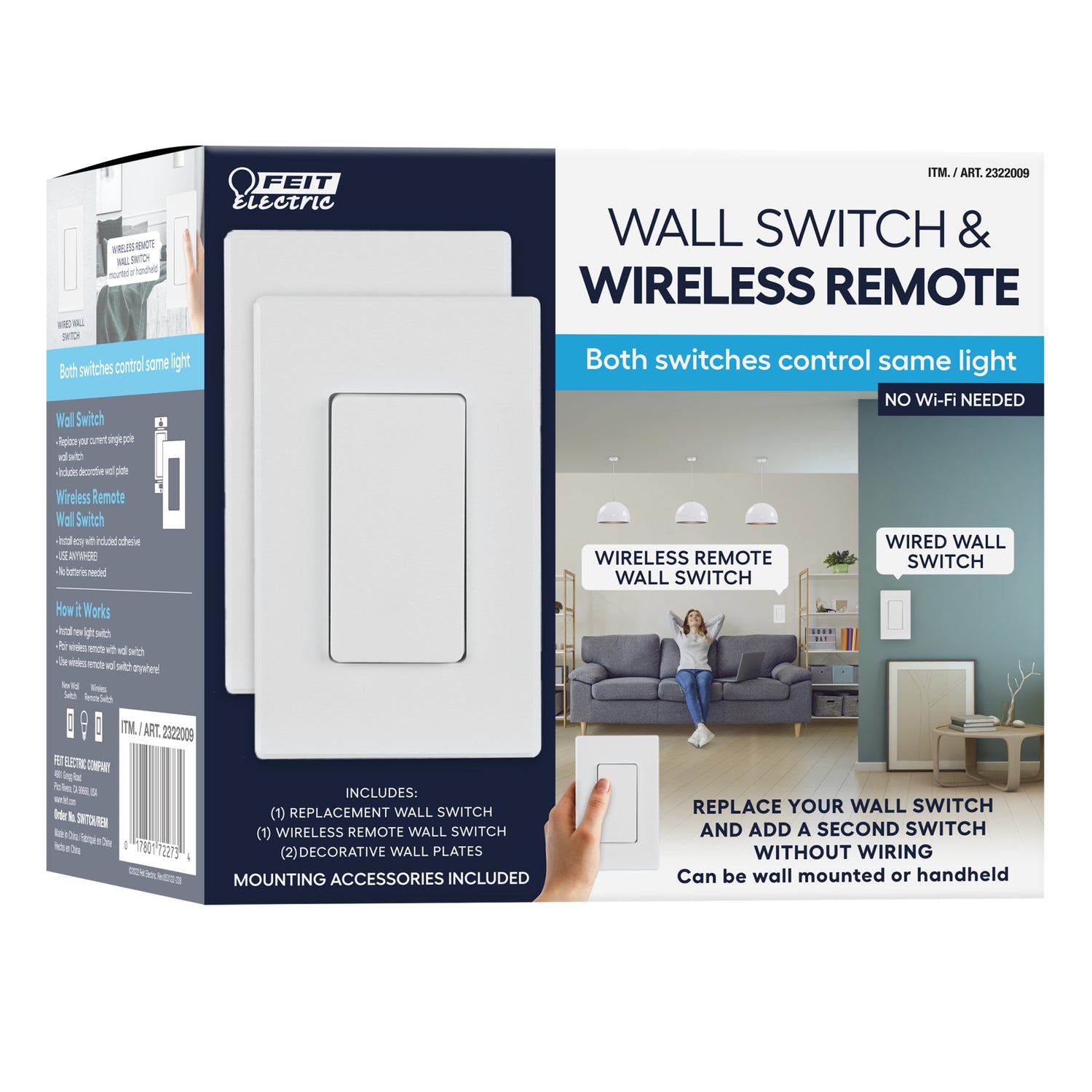 3-Way Wireless Wall Switch