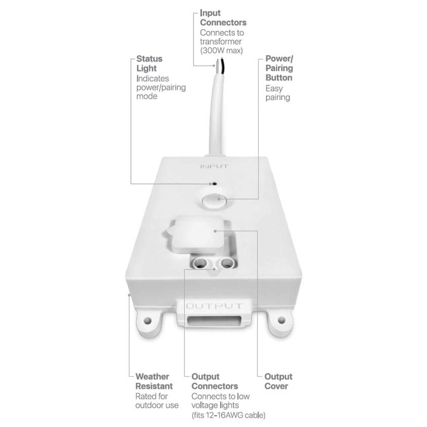 OneSync Landscape Low Voltage Landscape Light Controller