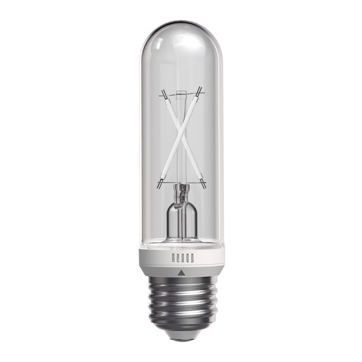 5.5W (60W Replacement) Twist & Select T10 E26 Dimmable White Filament LED Bulb (2-Pack)