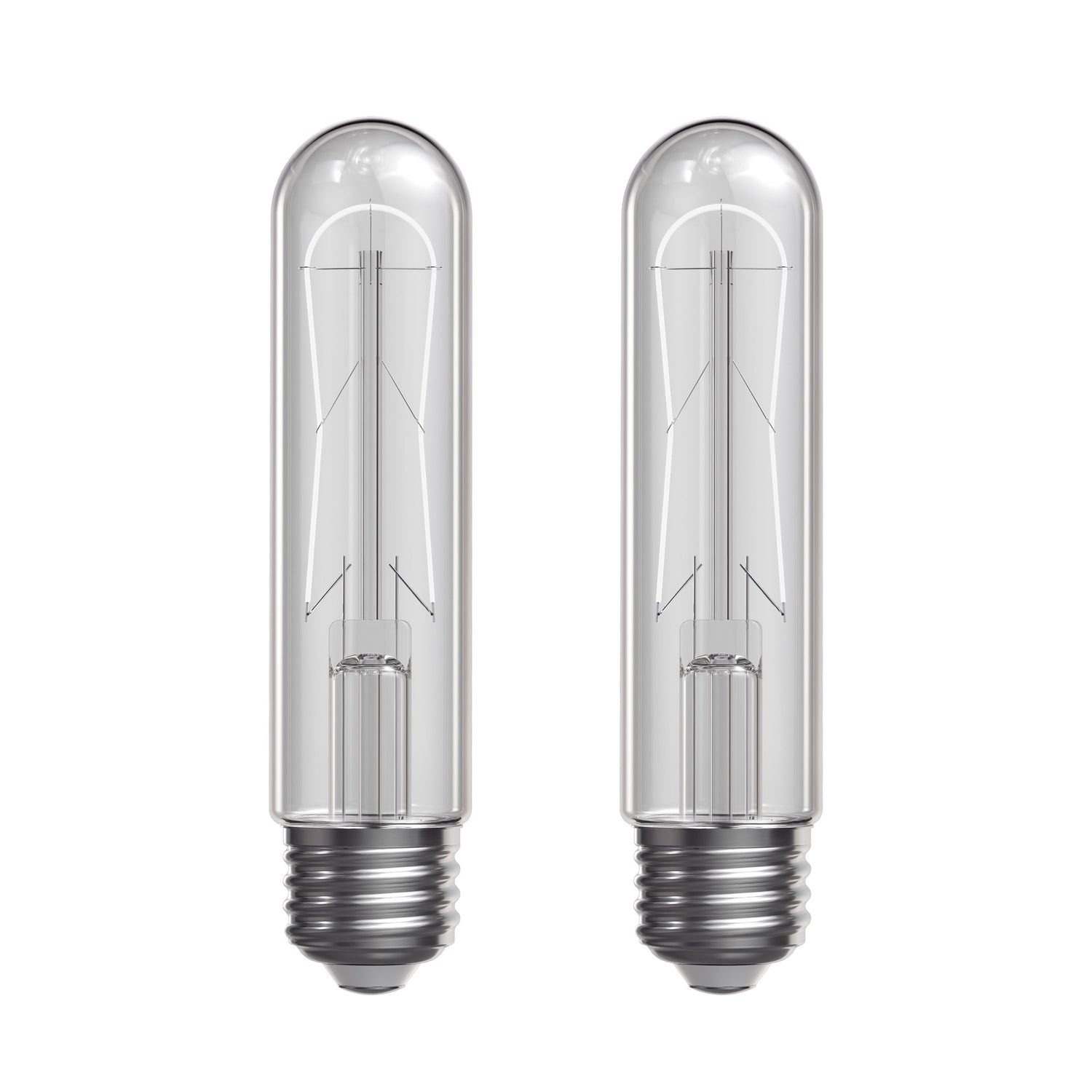 5.5W (60W Replacement) T10 E26 Dimmable Designer U White Filament LED Bulb, Soft White (2-Pack)