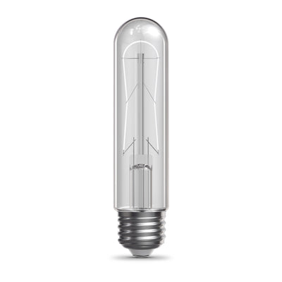 5.5W (60W Replacement) T10 E26 Dimmable Designer U White Filament LED Bulb, Soft White (2-Pack)