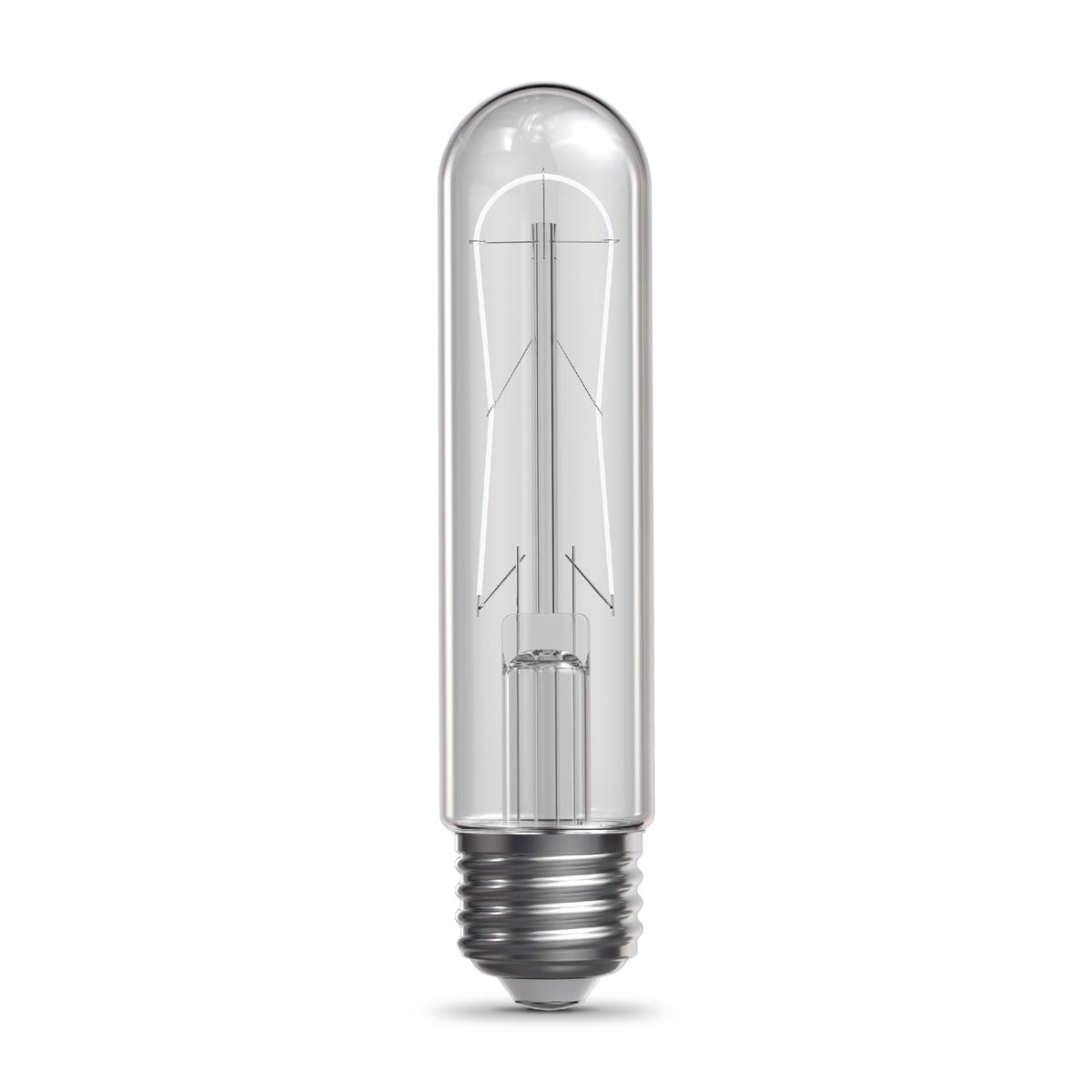 5.5W (60W Replacement) T10 E26 Dimmable Designer U White Filament LED Bulb, Daylight (2-Pack)