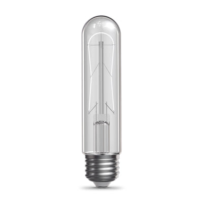 5.5W (60W Replacement) T10 E26 Dimmable Designer U White Filament LED Bulb, Daylight (2-Pack)
