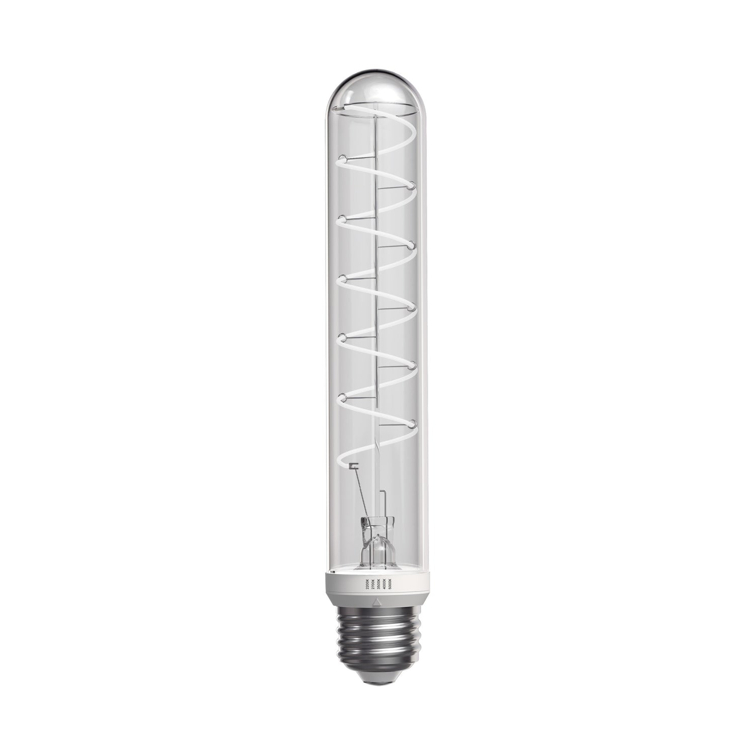 5.5W (60W Replacement) Twist & Select T10 E26 Dimmable Designer Spiral White Filament LED Bulb