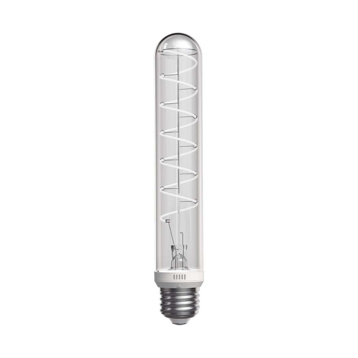 5.5W (60W Replacement) Twist & Select T10 E26 Dimmable Designer Spiral White Filament LED Bulb