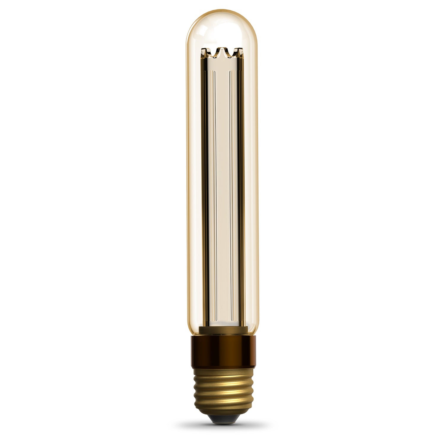 2.5W T10 E26 Dimmable Vintage Acrylic LED Bulb, Warm Light