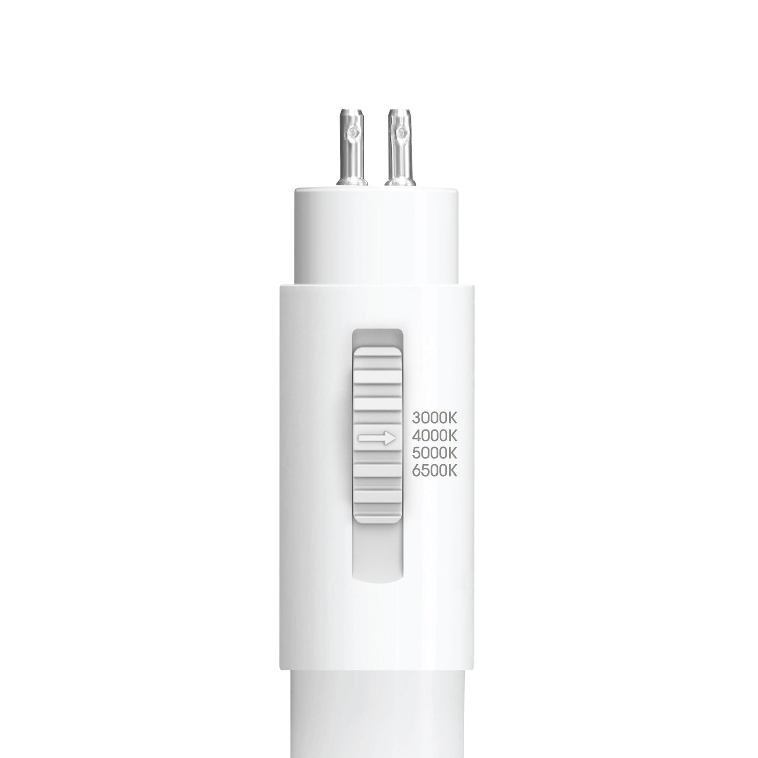 12 in. 6W Adjustable White G5 Base (T5 Replacement) Ballast Bypass (Type B) LED Linear Tube