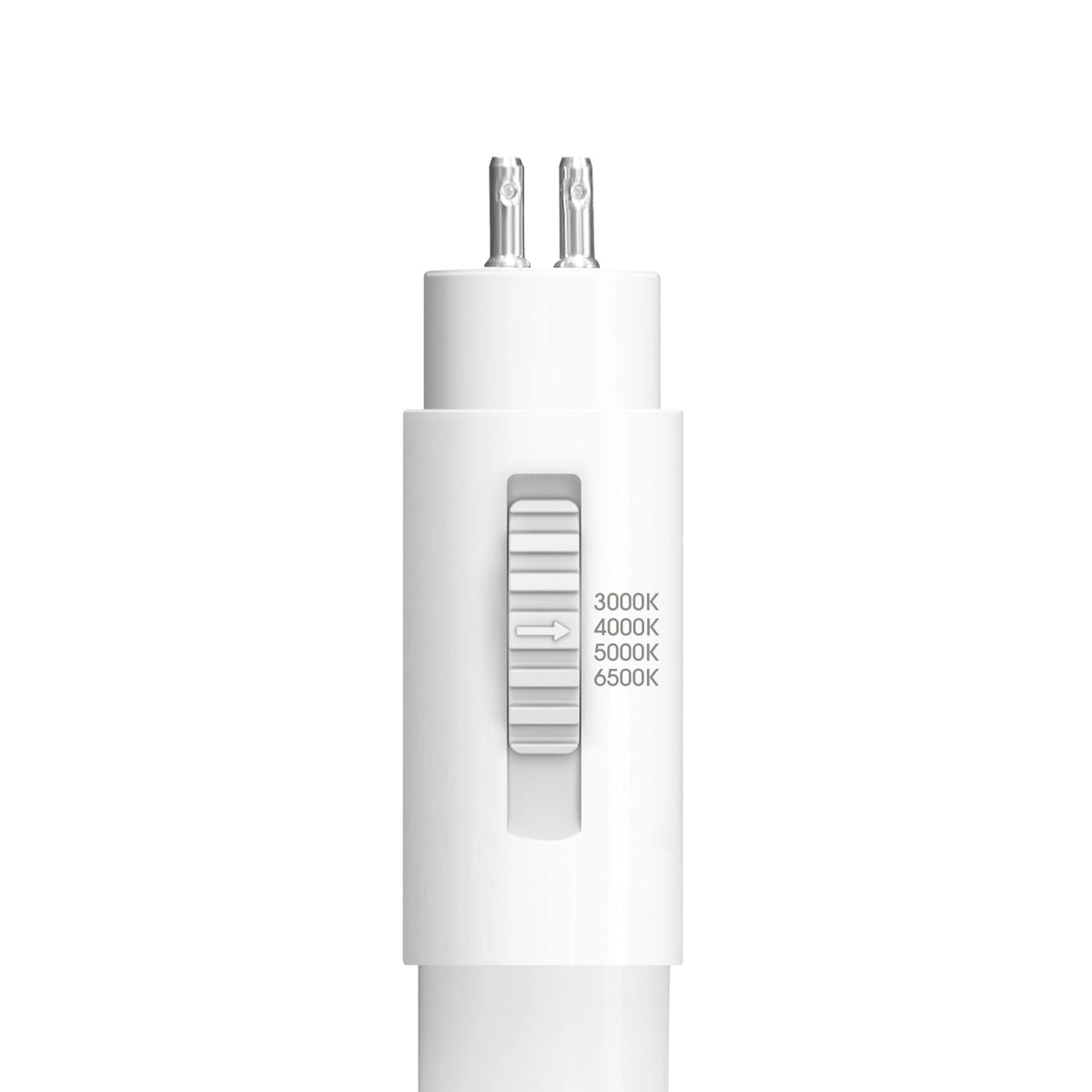21 in. 12W Adjustable White G5 Base (T5 Replacement) Ballast Bypass (Type B) LED Linear Tube