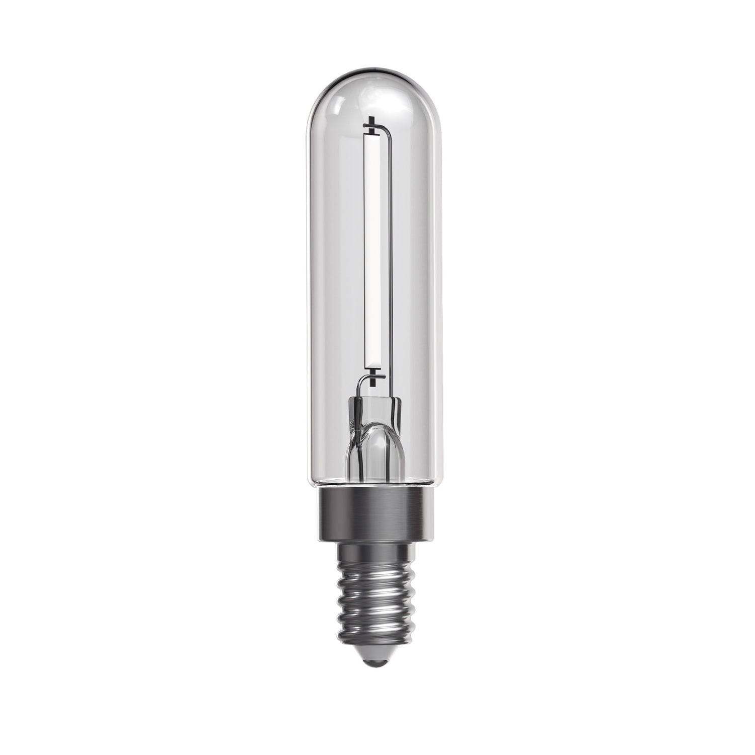 3.5W (40W Replacement) T6 E12 Dimmable Designer Single White Filament LED Bulb, Daylight (4-Pack)