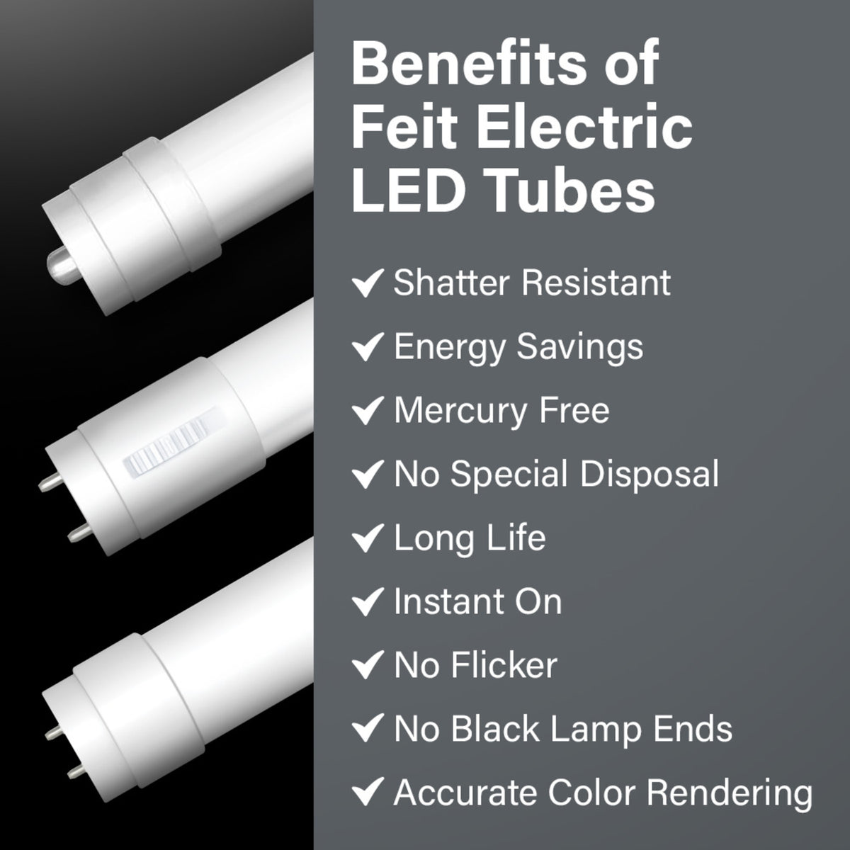 6 in. 15W (32W Replacement) Adjustable White G13 Base (T8 or T8 and T12 Replacement) U-Bend Linear LED Tube